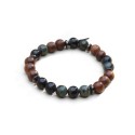 Bracelet Mika wood jaspe kambaba | Bracelet homme | Belle mais pas que