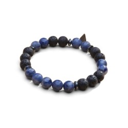 Bracelet Mika volcanik sodalite | Bracelet homme | Belle mais pas que