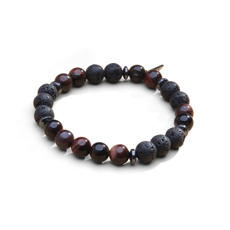 Bracelet Mika volcanik il du tigre rouge | Belle mais pas que