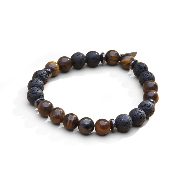 Bracelet Mika volcanik il du tigre | Bracelet homme | Belle mais pas que