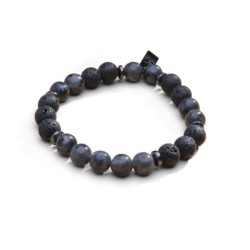 Bracelet Mika volcanik labradorite grise | Belle mais pas que