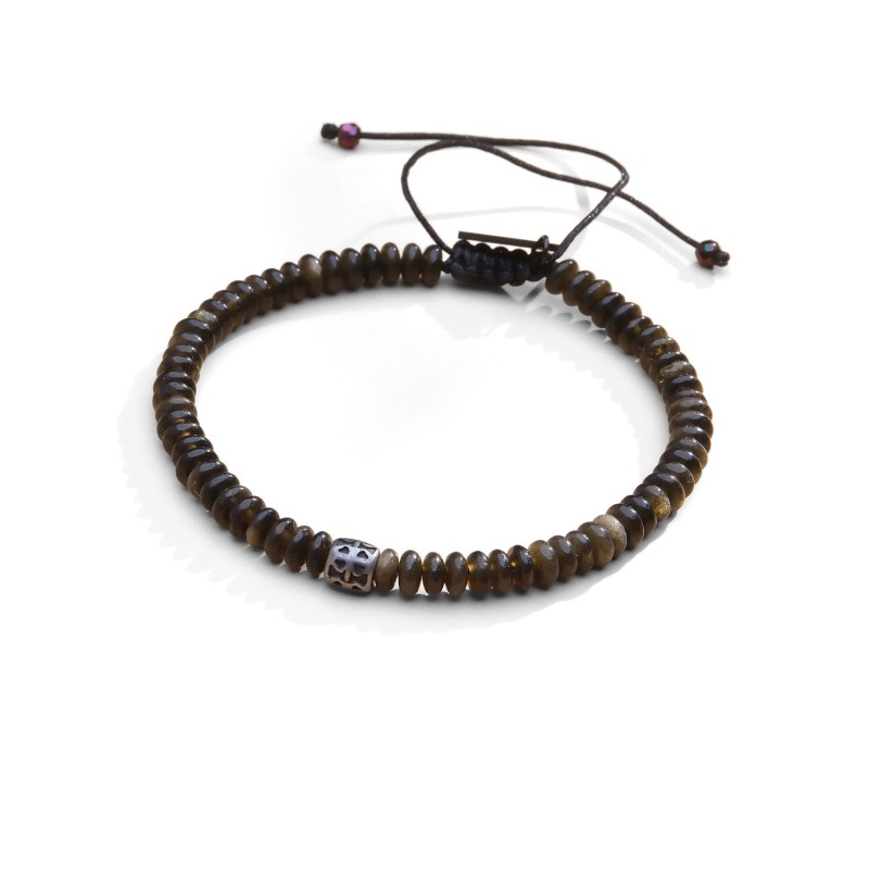 Bracelet Gary quartz fumé | Bracelet homme | Belle mais pas que