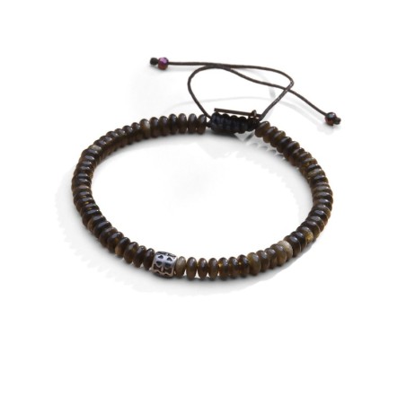 Bracelet Gary quartz fumé | Bracelet homme | Belle mais pas que