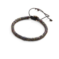 Bracelet Gary jaspe sang du dragon | Bracelet homme | Belle mais pas que