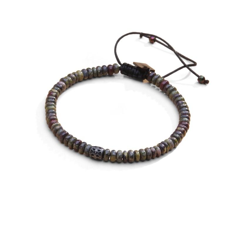 Bracelet Gary jaspe sang du dragon | Bracelet homme | Belle mais pas que