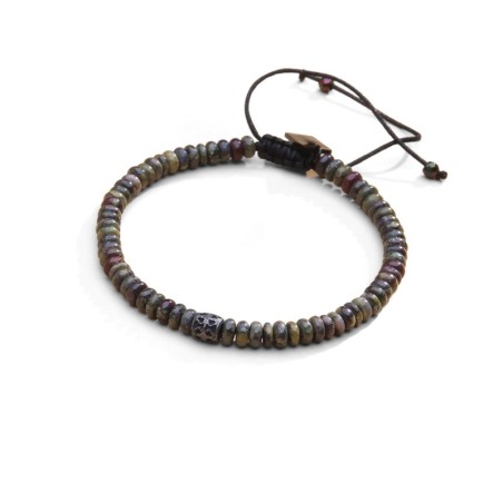 Bracelet Gary jaspe sang du dragon | Bracelet homme | Belle mais pas que