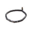 Bracelet Lucas labradorite noire | Bracelet homme | Belle mais pas que