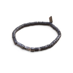 Bracelet Lucas labradorite noire | Bracelet homme | Belle mais pas que