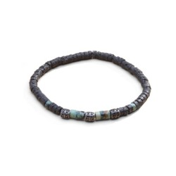 Bracelet Lucas turquoise africaine | Bracelet homme | Belle mais pas que