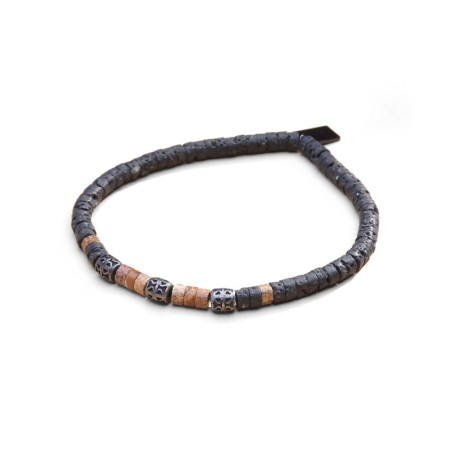 Bracelet Lucas jaspe paysage | Bracelet homme | Belle mais pas que