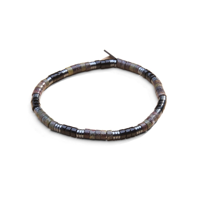 Bracelet Leo onyx & serpentine | Bracelet homme | Belle mais pas que