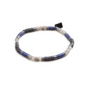 Bracelet Leo lapis lazuli, pierre de lune & pierre de lave | Belle mais pas que