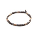 Bracelet Leo jaspe paysage & bronzite | Belle mais pas que