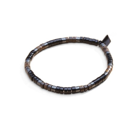 Bracelet Leo bronzite & onyx | Bracelet homme | Belle mais pas que