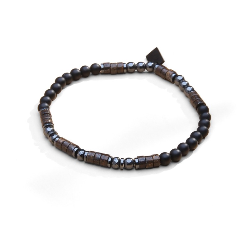 Bracelet Lizio bronzite | Bracelet homme | Belle mais pas que
