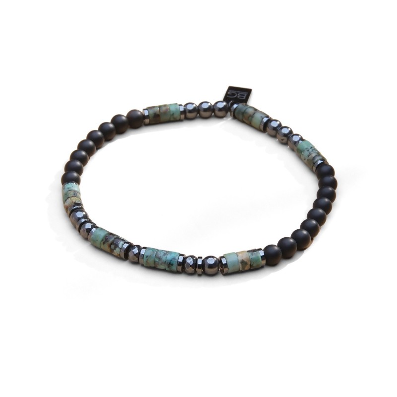 Bracelet Lizio turquoise africaine | Bracelet homme | Belle mais pas que