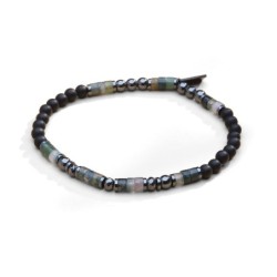 Bracelet Lizio agate mousse | Bracelet homme | Belle mais pas que