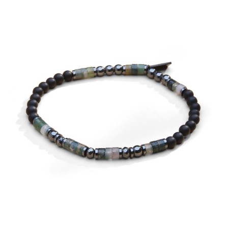 Bracelet Lizio agate mousse | Bracelet homme | Belle mais pas que