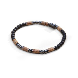 Bracelet Lizio jaspe paysage | Bracelet homme | Belle mais pas que