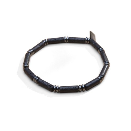 Bracelet Addisson piere de lave | Bracelet homme | Belle mais pas que