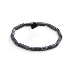 Bracelet Addisson labradorite noire | Bracelet homme | Belle mais pas que