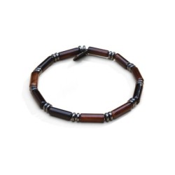 Bracelet Addisson quartz fumé | Bracelet homme | Belle mais pas que