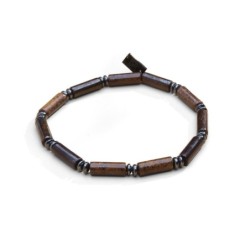 Bracelet Addisson bronzite | Bracelet homme | Belle mais pas que