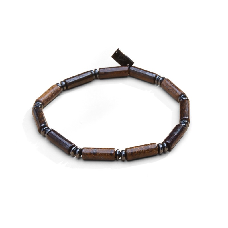 Bracelet Addisson bronzite | Bracelet homme | Belle mais pas que