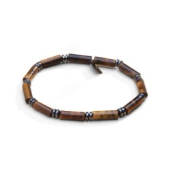 Bracelet Addisson œil du tigre | Bracelet homme | Belle mais pas que
