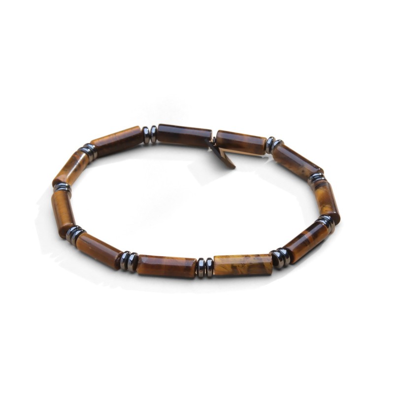 Bracelet Addisson œil du tigre | Bracelet homme | Belle mais pas que