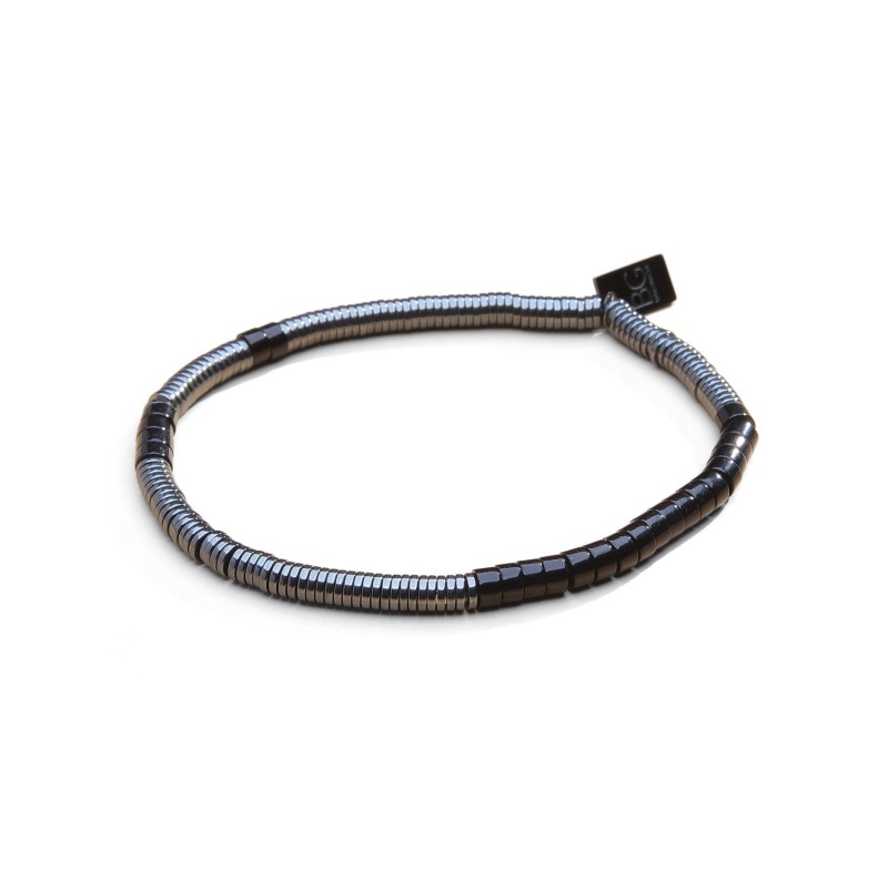 Bracelet Ulyssse agate noire | Bracelet homme | Belle mais pas que