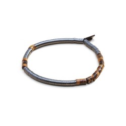Bracelet Ulyssse œil du tigre | Bracelet homme | Belle mais pas que