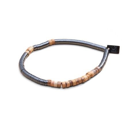 Bracelet Ulyssse jaspe paysage | Bracelet homme | Belle mais pas que