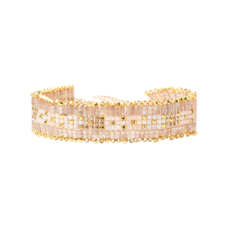Bracelet White jasmin Iris