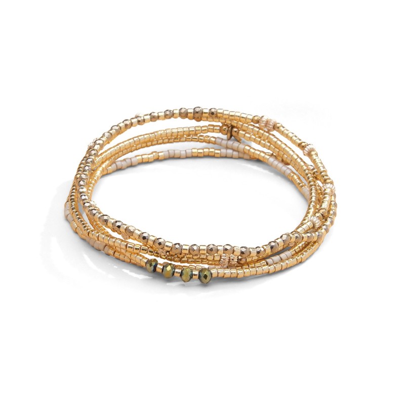 Bracelet Noha 5 tours en perles Miyuki | Belle mais pas que