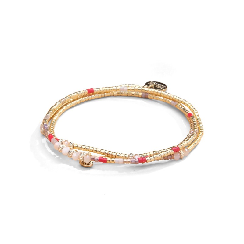 Bracelet Noha 3 tours en perles Miyuki | Belle mais pas que