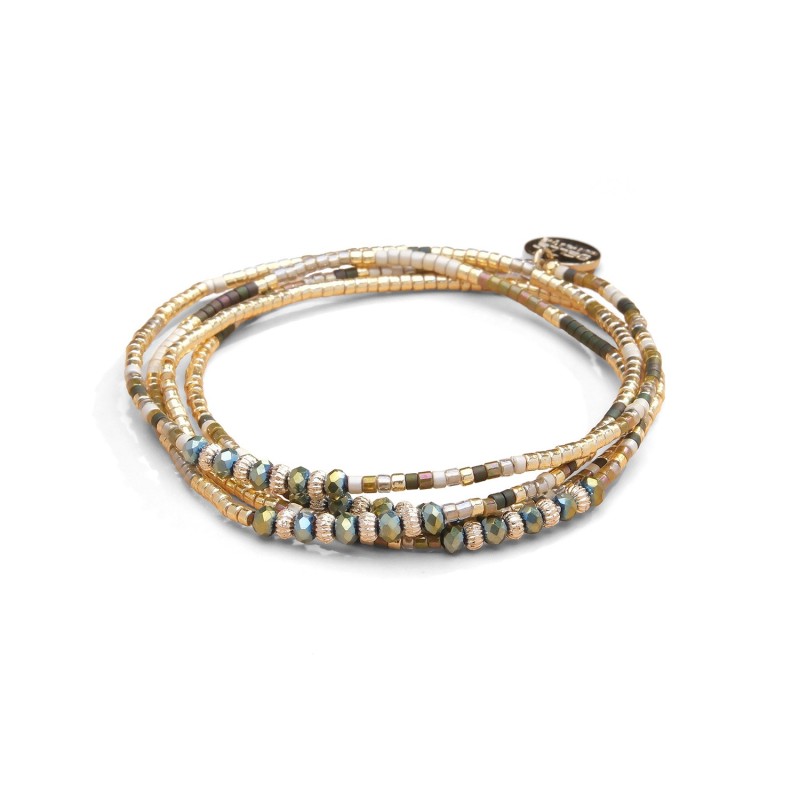 Bracelet Noha 4 tours en perles Miyuki | Belle mais pas que