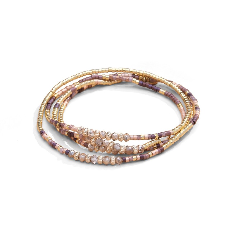 Bracelet Noha 4 tours en perles Miyuki | Belle mais pas que