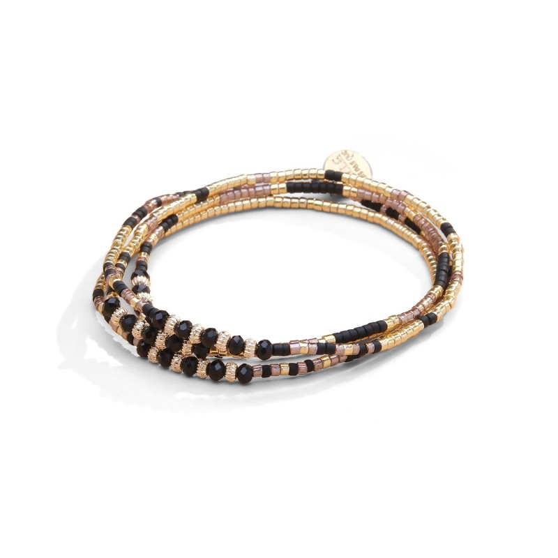 Bracelet Noha 4 tours en perles Miyuki | Belle mais pas que