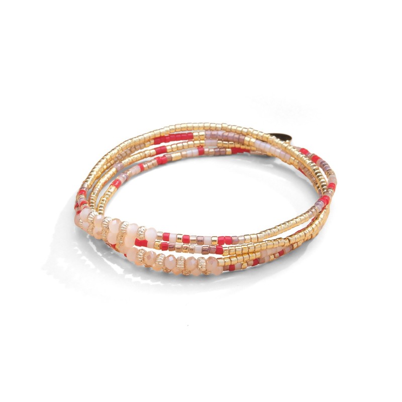 Bracelet Noha 4 tours en perles Miyuki | Belle mais pas que