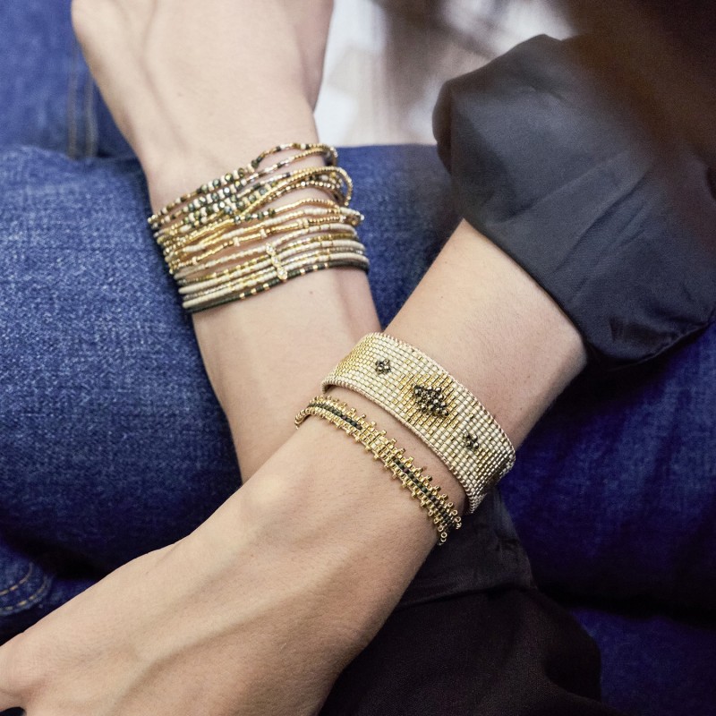 Bracelet Helmi en perles Miyuki | Belle mais pas que