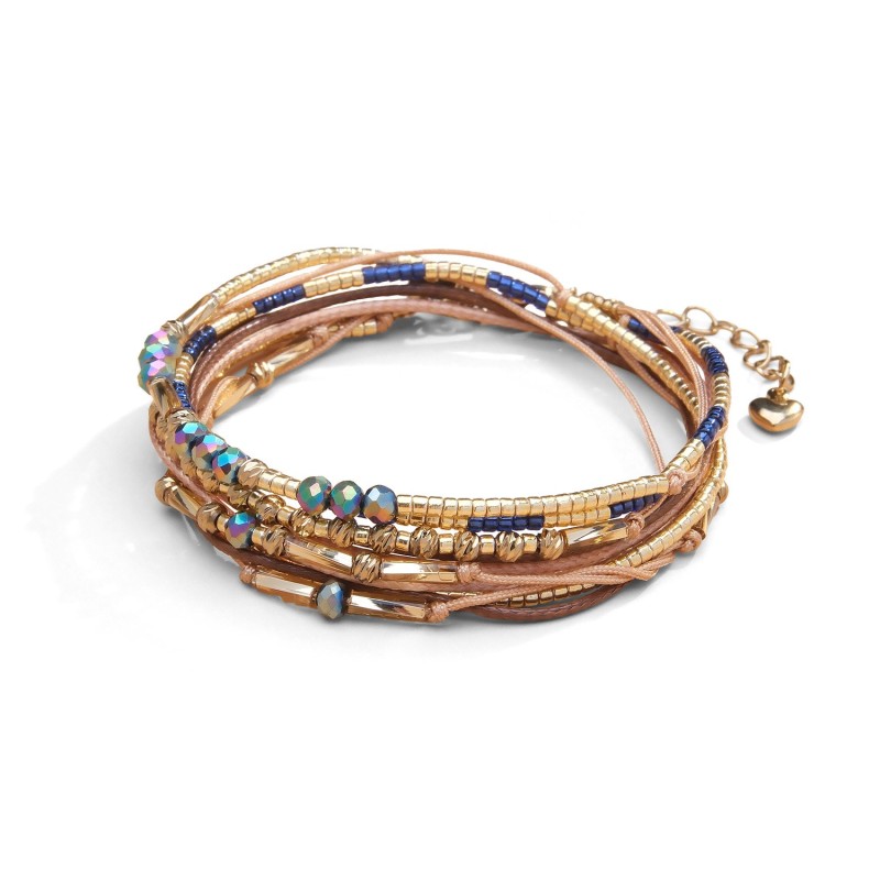 Bracelet 2 tours Milie en perles Miyuki | Belle mais pas que