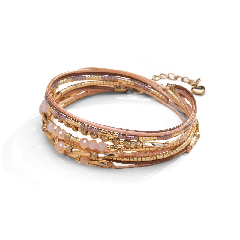 Bracelet 2 tours Milie en perles Miyuki | Belle mais pas que