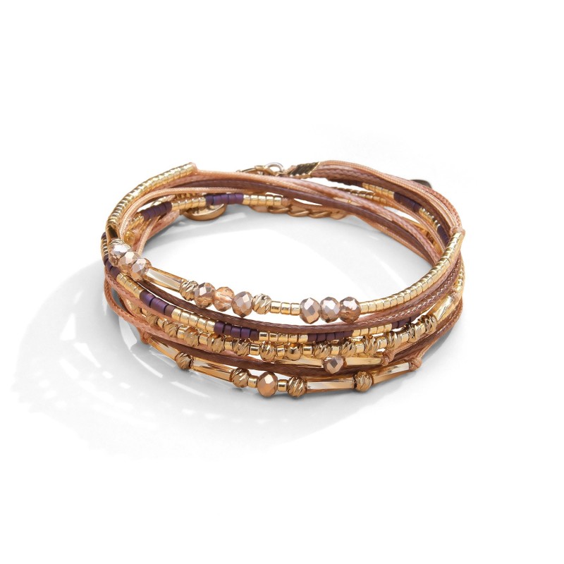 Bracelet 2 tours Milie en perles Miyuki | Belle mais pas que