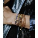 Bracelet 2 tours Milie en perles Miyuki | Belle mais pas que
