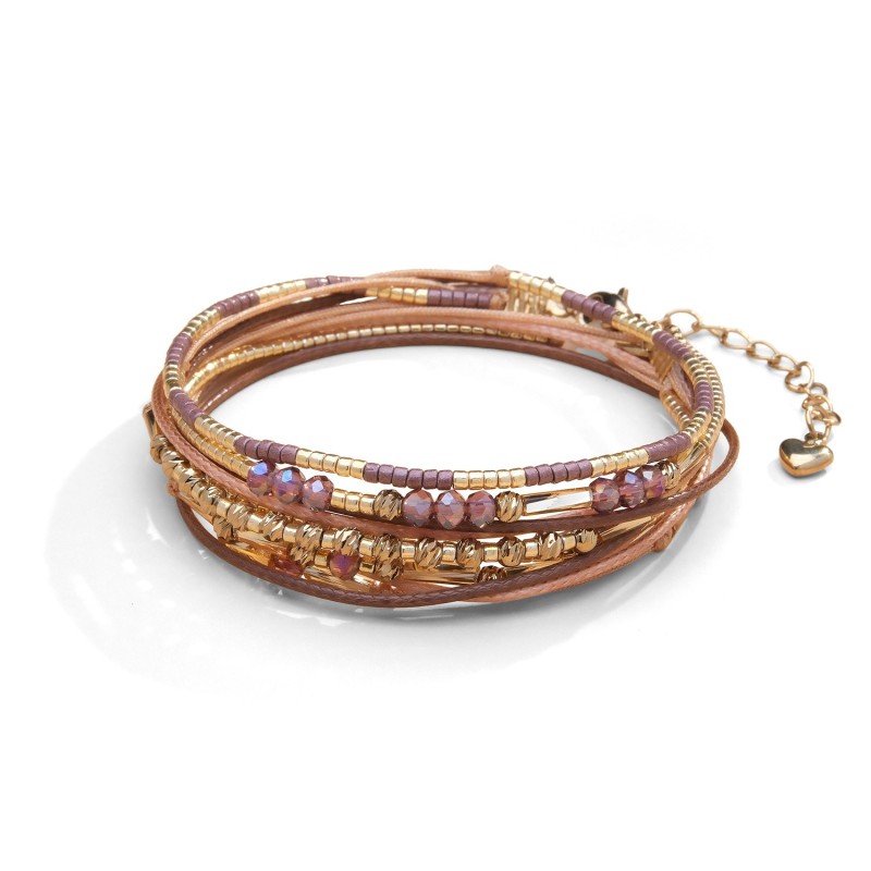 Bracelet 2 tours Milie en perles Miyuki | Belle mais pas que