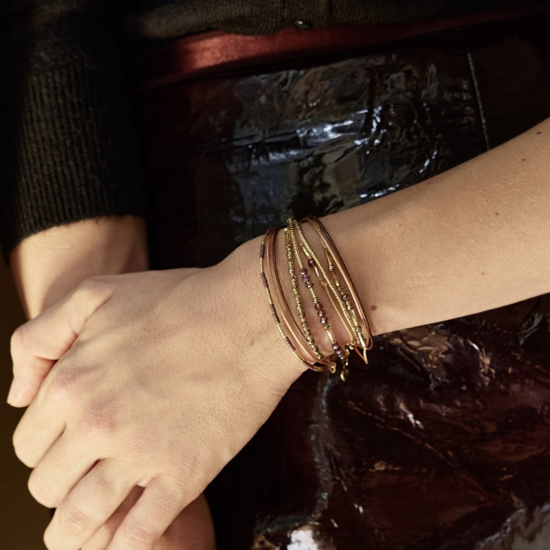 Bracelet 2 tours Milie en perles Miyuki | Belle mais pas que
