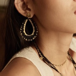 Boucles d'oreilles Maya en perles Miyuki | Belle mais pas que
