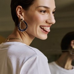 Boucles d'oreilles Maya en perles Miyuki | Belle mais pas que