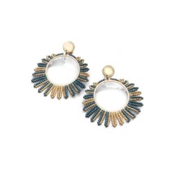 Boucles d'oreilles Inaya en perles Miyuki | Belle mais pas que